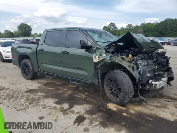 2022 Toyota Tundra 2WD SR5 with VIN 5TFLA5ABXNX012503, listed as a Copart auction lot 55940694 with 48,510 mi miles and Salvage Title. Bid and sale history available at carsss.com. Image 4.