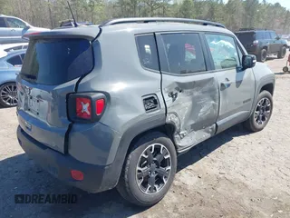 2023 Jeep Renegade Latitude with VIN ZACNJDB17PPP40954, listed as a IAAI auction lot 41859035 with Not provided miles and . Bid and sale history available at DreamBid. Image 4.