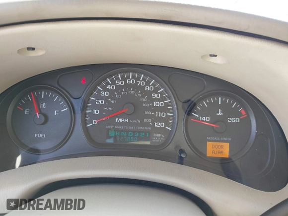 2001 Chevrolet Impala z VIN 2G1WF55E419349043, wystawiony jako IAAI lot #42336022 z przebiegiem 327 890 mil mil oraz . Historia ofert i sprzedaży dostępna na DreamBid. Obrazek 7.