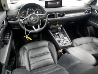 2021 Mazda CX-5 Touring with VIN JM3KFACM8M0406987, listed as a Copart auction lot 45241535 with 57,673 mi miles and Salvage Title. Bid and sale history available at carsss.com. Image 8.