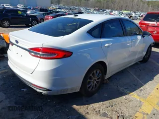 2018 Ford Fusion S with VIN 3FA6P0G76JR270334, listed as a IAAI auction lot 41490738 with 98,920 mi miles. Bid and sale history available at carsss.com. Image 4.
