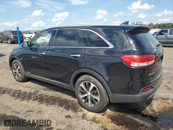 2017 Kia Sorento EX z VIN 5XYPHDA59HG337670, wystawiony jako Copart lot #61773645 z przebiegiem 146 242 mil mil oraz Czysty tytuł • Clean title. Historia ofert i sprzedaży dostępna na DreamBid. Obrazek 2.