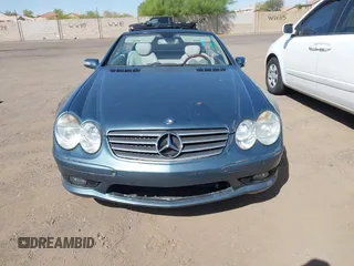 2005 Mercedes-Benz SL 500 with VIN WDBSK75F95F106944, listed as a IAAI auction lot 41970698 with 123,881 mi miles and . Bid and sale history available at DreamBid. Image 6.