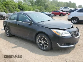 2017 Buick Regal Sport Touring with VIN 2G4GL5EX6H9130595, listed as a Copart auction lot 59283445 with 93,338 mi miles and Clean title. Bid and sale history available at DreamBid. Image 4.