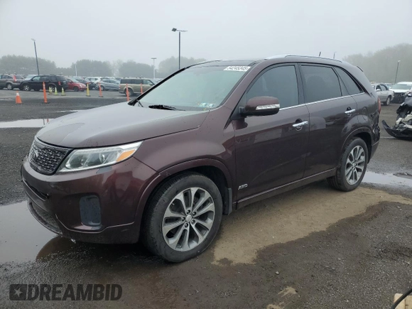 2014 Kia Sorento SX with VIN 5XYKWDA70EG494498, listed as a Copart auction lot 54245345 with 96,141 mi miles and Clean Title. Bid and sale history available at carsss.com. Image 1.