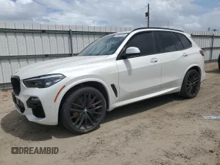 2021 BMW X5 sDrive40i z VIN 5UXCR4C05M9H32665, wystawiony jako Copart lot #53401455 z przebiegiem 56 600 mil mil oraz Szkoda całkowita • Salvage title. Historia ofert i sprzedaży dostępna na DreamBid. Obrazek 1.