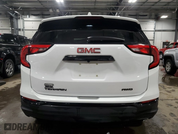 2021 GMC Terrain SLE with VIN 3GKALTEV3ML309475, listed as a Copart auction lot 84863154 with 32,032 mi miles and Salvage Title. Bid and sale history available at carsss.com. Image 6.