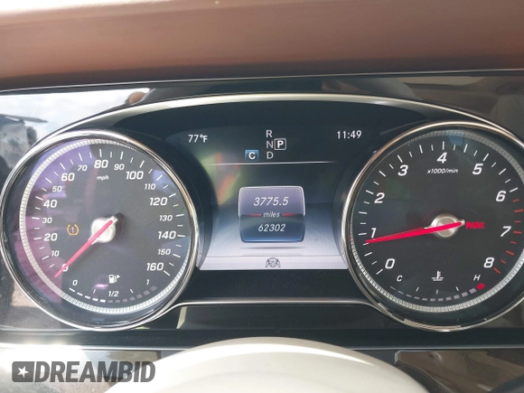 2019 Mercedes-Benz E 450 z VIN WDDZF6JB3KA508944, wystawiony jako IAAI lot #41924160 z przebiegiem 62 302 mil mil oraz . Historia ofert i sprzedaży dostępna na DreamBid. Obrazek 7.