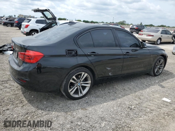 2016 BMW 3 Series 328i with VIN WBA8E9C54GK647559, listed as a Copart auction lot 50257465 with 120,983 mi miles and Salvage Title. Bid and sale history available at DreamBid. Image 3.
