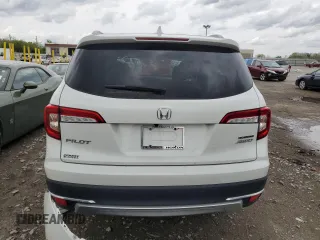 2020 Honda Pilot Touring 8-Passenger with VIN 5FNYF6H99LB050134, listed as a Copart auction lot 55095435 with 26,080 mi miles and Salvage title. Bid and sale history available at DreamBid. Image 6.