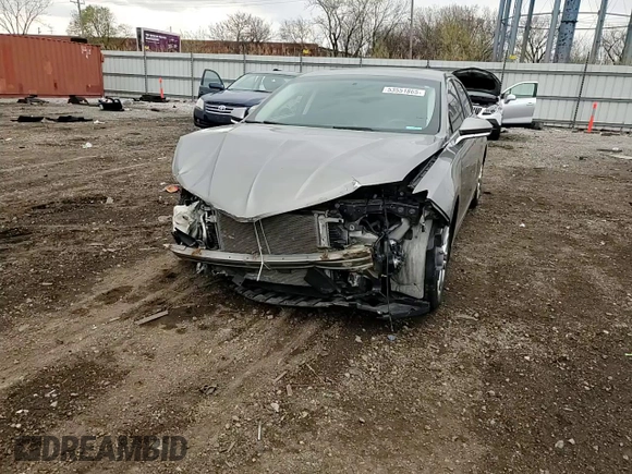 2016 Lincoln MKZ with VIN 3LN6L2JK3GR632168, listed as a Copart auction lot 53551865 with 107,968 mi miles and Salvage title. Bid and sale history available at DreamBid. Image 13.