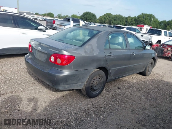 2005 Toyota Corolla CE with VIN 2T1BR32E95C324960, listed as a IAAI auction lot 42652424 with 236,552 mi miles and . Bid and sale history available at DreamBid. Image 4.