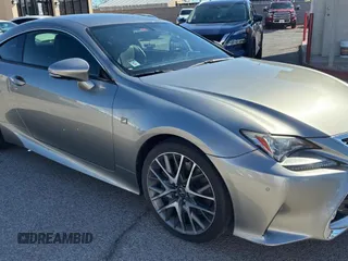 2015 Lexus RC 350 F Sport with VIN JTHHE5BC6F5007330, listed as a Copart auction lot 56431205 with 99,489 mi miles and Clean Title. Bid and sale history available at DreamBid. Image 1.