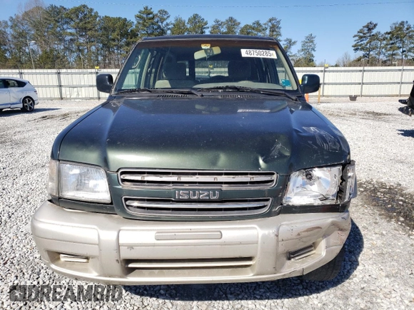 2002 Isuzu Trooper S с VIN JACDS58XX27J00836, выставлен на аукционе Copart как лот 48750285 с пробегом 221 177 миль миль и Списание • Salvage title. История ставок и продаж доступна на DreamBid. Изображение 5.