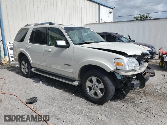 2006 Ford Explorer Limited with VIN 1FMEU65816ZA25078, listed as a Copart auction lot 60561495 with 131,937 mi miles and Salvage title. Bid and sale history available at DreamBid. Image 4.
