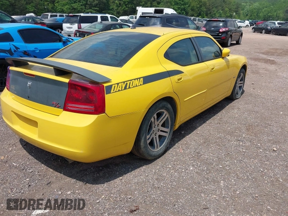 2006 Dodge Charger R/T with VIN 2B3LA53H36H340757, listed as a IAAI auction lot 42083596 with 196,696 mi miles and . Bid and sale history available at carsss.com. Image 4.