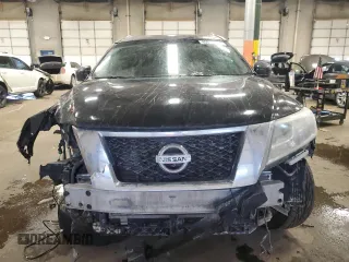 2015 Nissan Pathfinder SV with VIN 5N1AR2MMXFC681953, listed as a Copart auction lot 45596125 with 107,685 mi miles and Salvage title. Bid and sale history available at DreamBid. Image 5.
