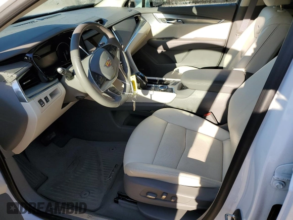 2023 Cadillac XT5 FWD Premium Luxury with VIN 1GYKNCR44PZ159038, listed as a Copart auction lot 50614465 with 11,781 mi miles and Salvage Title. Bid and sale history available at carsss.com. Image 7.