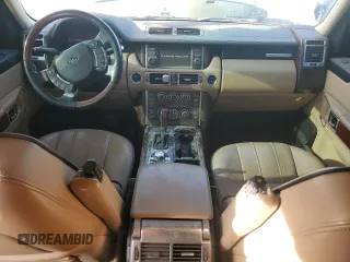 2012 Land Rover Range Rover HSE Lux with VIN SALMF1D47CA364054, listed as a Copart auction lot 45747825 with 134,555 mi miles and Clean title. Bid and sale history available at DreamBid. Image 8.