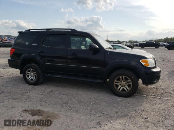 2003 Toyota Sequoia Limited with VIN 5TDBT48A03S168212, listed as a Copart auction lot 51605175 with 373,143 mi miles and Clean Title. Bid and sale history available at DreamBid. Image 4.