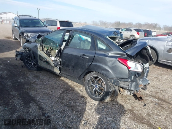 2017 Ford Focus SEL with VIN 1FADP3H29HL262782, listed as a IAAI auction lot 41674380 with 1 mi miles. Bid and sale history available at carsss.com. Image 3.