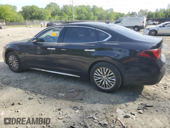 2015 Infiniti Q70 with VIN JN1BY1PR3FM830603, listed as a Copart auction lot 55397975 with Not provided miles and Non repairable. Bid and sale history available at DreamBid. Image 2.