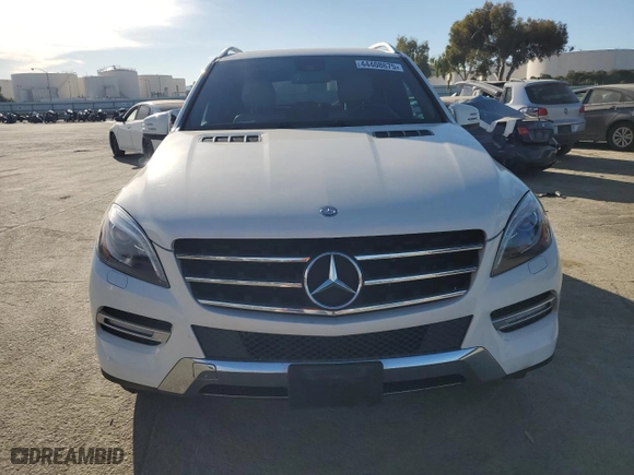 2012 Mercedes-Benz M-Class ML 350 with VIN 4JGDA5HB9CA052867, listed as a Copart auction lot 44408675 with 95,620 mi miles and Salvage Title. Bid and sale history available at carsss.com. Image 5.