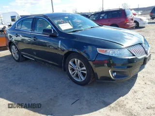 2010 Lincoln MKS with VIN 1LNHL9ER9AG604947, listed as a IAAI auction lot 41552721 with 143,130 mi miles. Bid and sale history available at carsss.com. Image 1.