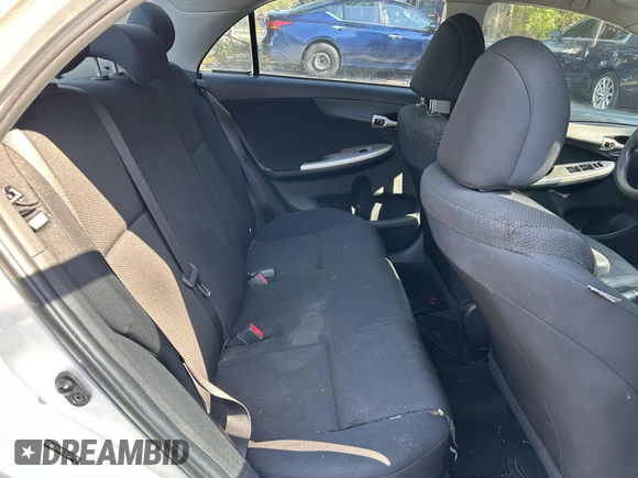 2011 Toyota Corolla L with VIN 2T1BU4EE5BC707015, listed as a IAAI auction lot 42031097 with 182,586 mi miles. Bid and sale history available at carsss.com. Image 8.