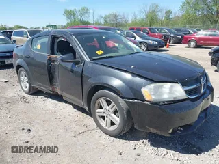 2008 Dodge Avenger SXT with VIN 1B3LC56K68N220351, listed as a IAAI auction lot 42277867 with 131,946 mi miles and . Bid and sale history available at DreamBid. Image 1.