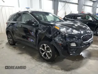 2022 Kia Sportage LX with VIN KNDPMCAC5N7022359, listed as a Copart auction lot 51053515 with Not Provided miles and Salvage Title. Bid and sale history available at carsss.com. Image 4.