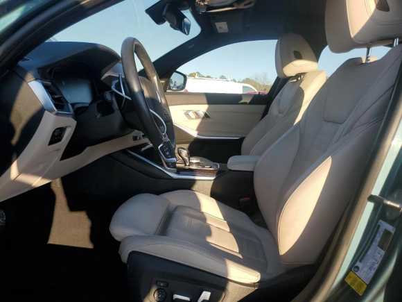 2020 BMW 3 Series 330i with VIN WBA5R1C08LFH49143, listed as a Copart auction lot 46359205 with 16,620 mi miles and Salvage Title. Bid and sale history available at carsss.com. Image 7.