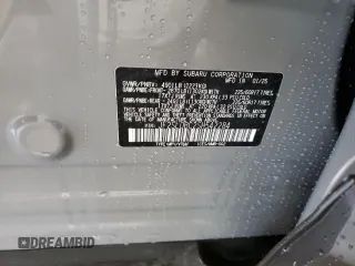 2025 Subaru Forester Premium с VIN JF2SLDBC2SH542284, выставлен на аукционе Copart как лот 56413575 с пробегом 740 миль миль и Списание • Salvage title. История ставок и продаж доступна на DreamBid. Изображение 13.