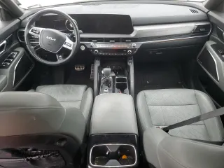 2023 Kia Telluride SX X-Line with VIN 5XYP5DGC1PG329916, listed as a Copart auction lot 83981644 with 21,681 mi miles and Salvage title. Bid and sale history available at DreamBid. Image 8.