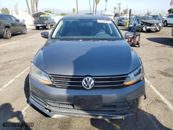 2017 Volkswagen Jetta 1.4T SE with VIN 3VWDB7AJ4HM279101, listed as a Copart auction lot 47132235 with 41,215 mi miles and Salvage Title. Bid and sale history available at carsss.com. Image 5.