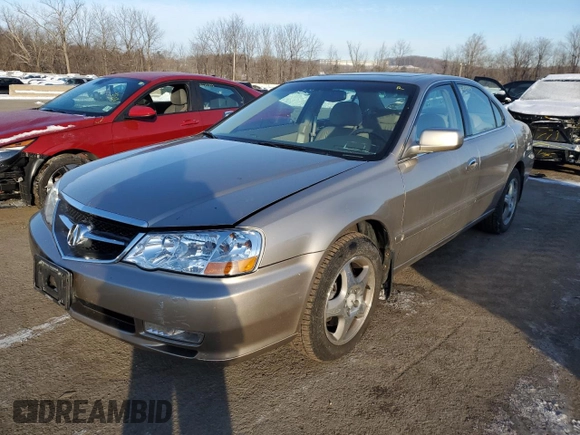 2003 Acura TL with VIN 19UUA56693A081698, listed as a Copart auction lot 42183725 with 73,351 mi miles and Clean Title. Bid and sale history available at carsss.com. Image 1.