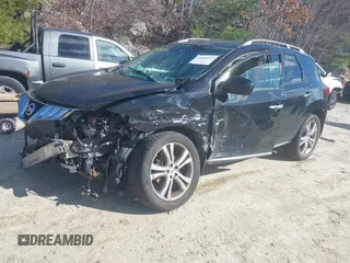 2009 Nissan Murano S with VIN JN8AZ18W89W153510, listed as a IAAI auction lot 41894233 with 140,862 mi miles and . Bid and sale history available at carsss.com. Image 2.