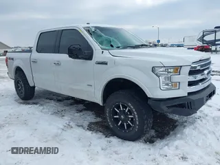 2015 Ford F-150 XLT with VIN 1FTEW1EPXFFA26059, listed as a IAAI auction lot 41348308 with 148,499 mi miles. Bid and sale history available at carsss.com. Image 1.