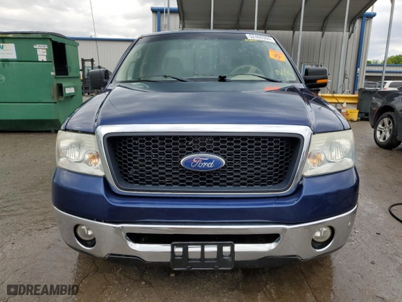 2007 Ford F-150 XLT with VIN 1FTRW12W77KD54464, listed as a Copart auction lot 52409304 with 249,980 mi miles and Salvage Title. Bid and sale history available at carsss.com. Image 5.