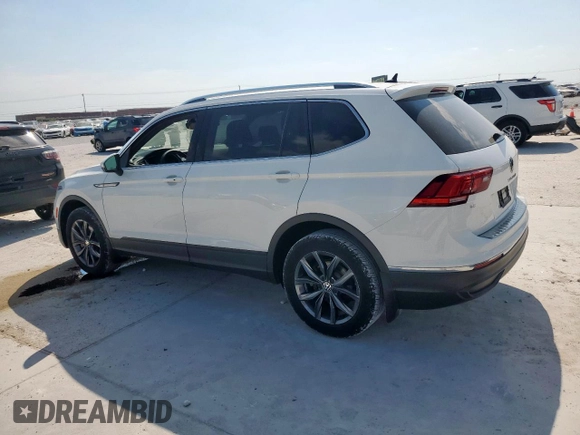 2022 Volkswagen Tiguan SE with VIN 3VV3B7AX8NM162220, listed as a Copart auction lot 52112375 with 44,315 mi miles and Clean title. Bid and sale history available at DreamBid. Image 2.