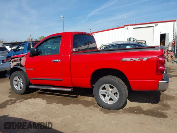 2008 Dodge 1500 ST with VIN 1D7HA16KX8J118776, listed as a IAAI auction lot 42026125 with 113,543 mi miles and . Bid and sale history available at DreamBid. Image 15.