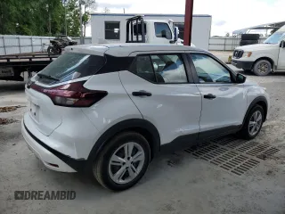2022 Nissan Kicks S with VIN 3N1CP5BV4NL489546, listed as a Copart auction lot 54014935 with 63,306 mi miles and Clean Title. Bid and sale history available at DreamBid. Image 3.