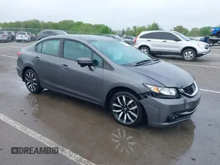 2015 Honda Civic EX-L z VIN 19XFB2F94FE039048, wystawiony jako IAAI lot #42259876 z przebiegiem 92 682 mil mil oraz . Historia ofert i sprzedaży dostępna na DreamBid. Obrazek 1.