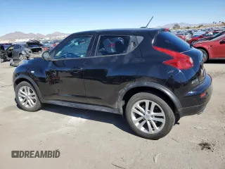 2014 Nissan Juke SV with VIN JN8AF5MR0ET355009, listed as a Copart auction lot 47215825 with 105,129 mi miles and Salvage Title. Bid and sale history available at carsss.com. Image 2.