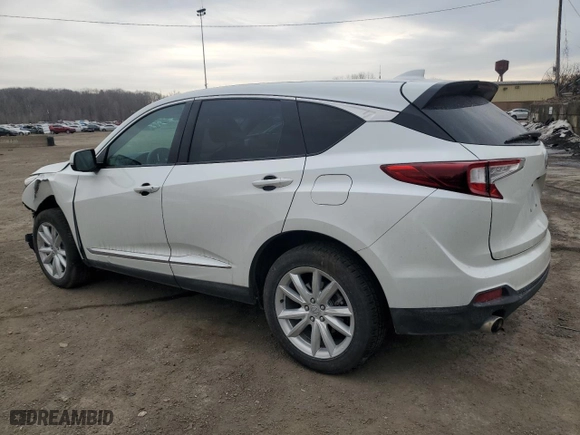 2021 Acura RDX with VIN 5J8TC2H33ML036852, listed as a Copart auction lot 47698795 with NaN miles and Salvage Title. Bid and sale history available at carsss.com. Image 2.