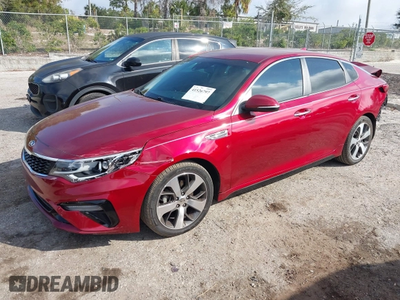2020 Kia Optima LX with VIN 5XXGT4L36LG423025, listed as a IAAI auction lot 41526797 with 53,053 mi miles. Bid and sale history available at carsss.com. Image 17.