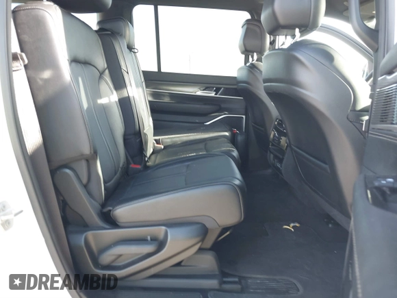 2024 Jeep Wagoneer Series II with VIN 1C4SJRBPXRS165267, listed as a IAAI auction lot 41673719 with 23,322 mi miles and . Bid and sale history available at DreamBid. Image 8.