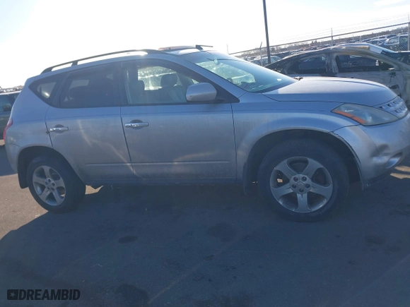 2005 Nissan Murano SL with VIN JN8AZ08W45W413518, listed as a IAAI auction lot 41669486 with 123,121 mi miles. Bid and sale history available at carsss.com. Image 13.