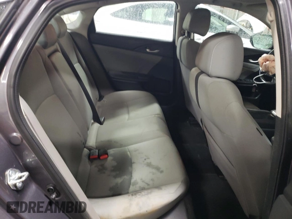 2018 Honda Civic EX-T with VIN 19XFC1F42JE000270, listed as a Copart auction lot 46618665 with 54,321 mi miles and Salvage title. Bid and sale history available at DreamBid. Image 10.