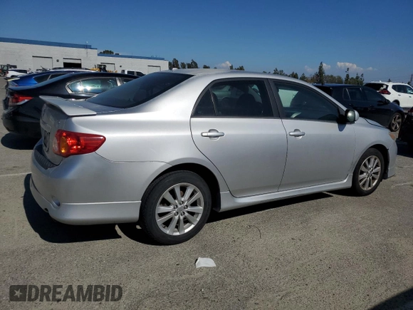 2010 Toyota Corolla with VIN 1NXBU4EE8AZ230173, listed as a Copart auction lot 55180085 with 168,682 mi miles and Clean Title. Bid and sale history available at DreamBid. Image 3.